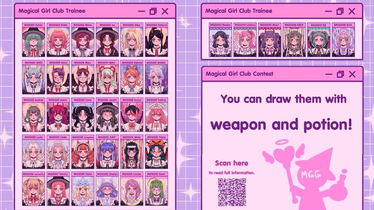 SimonKNFT's tweet photo. 🔮Magical Girl Club 1st Contest
Hashtag: #MGGcontest

The very first contest of #MGGclub collection is currently open! Everyone are welcome to join.

💖Read full detail here —> https://t.co/CneUwLJPux

MGG Web: https://t.co/vdBFrjK3dx
#NFTcontest #NFTGiveaway #NFTs #NFTcollection https://t.co/8gU0H6ewQB