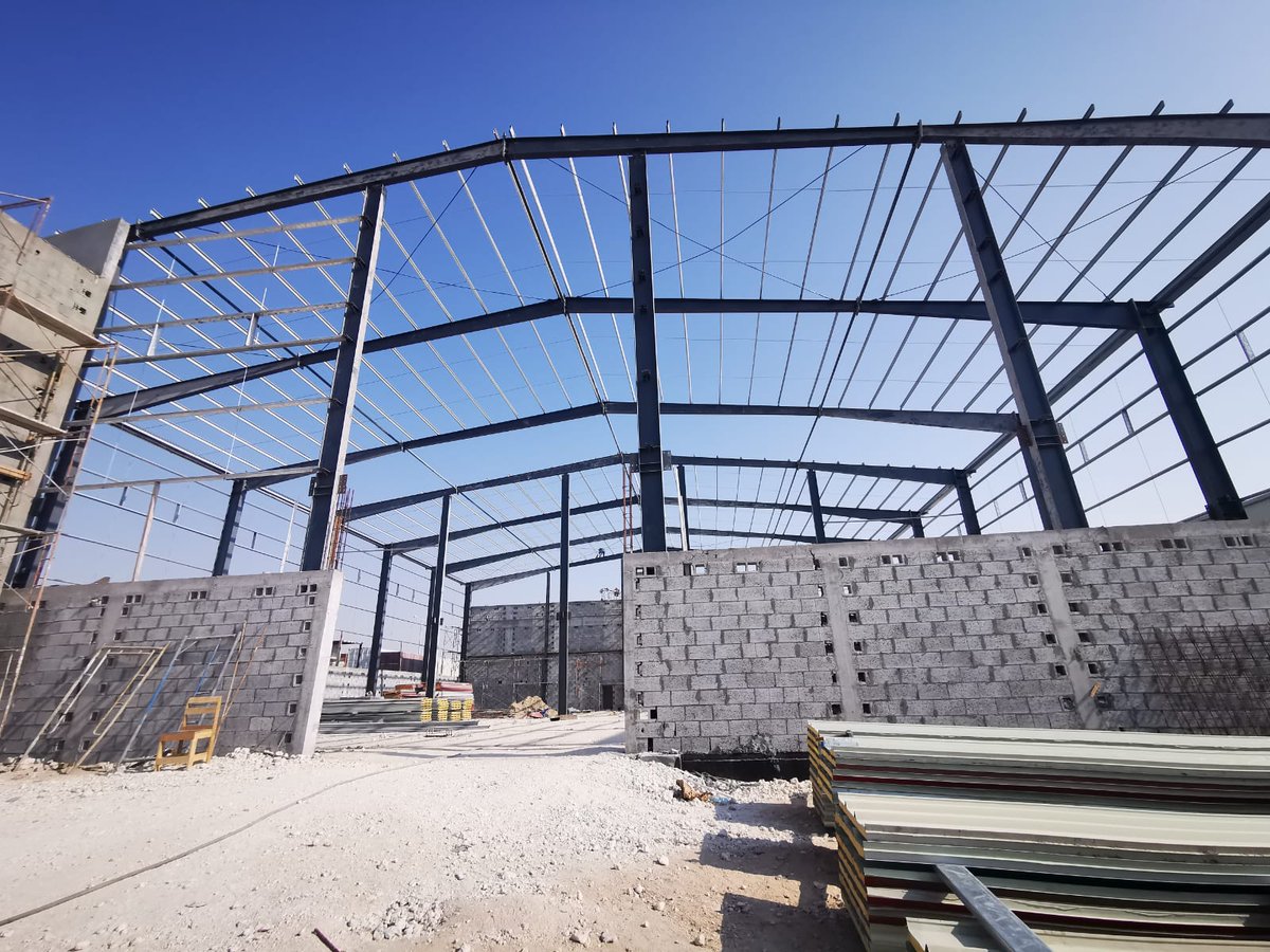 junyousteel's tweet image. #TPAhousing
Project: Steel structure workshop with mezzanine
Area: 1982 m2
Location: Doha, Qatar

#steelstructureworkshop
#steelstructure
#steelwarehouse
#steelbuildings