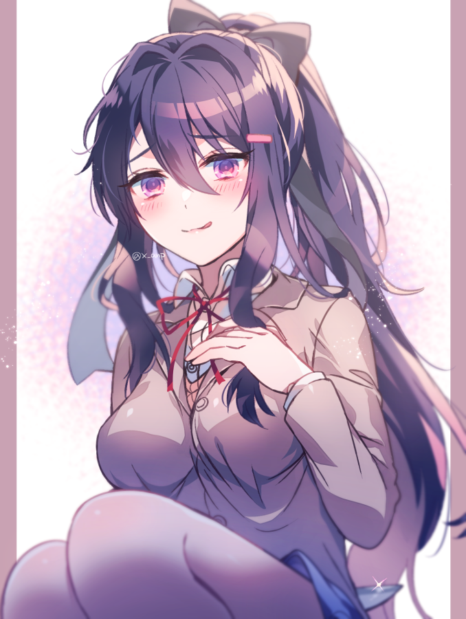 VideoGameWaifu's tweet photo. Yuri (Doki Doki Literature Club)
Artist: @x_anp https://t.co/wpbIIlXuaR