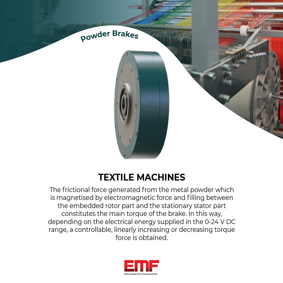 ABTF serisi frenler ve ABTK serisi kavramalar, değişken elektrik voltajı verilerek, sistemde lineer olarak artan veya azalan fren tork kuvveti sağlar. 

emffren.com.tr/tr/urunler/fre…

#fren #kavrama #emf #emffren #endüstri #otomasyon #tozlufrenler #tozlufren #abtf