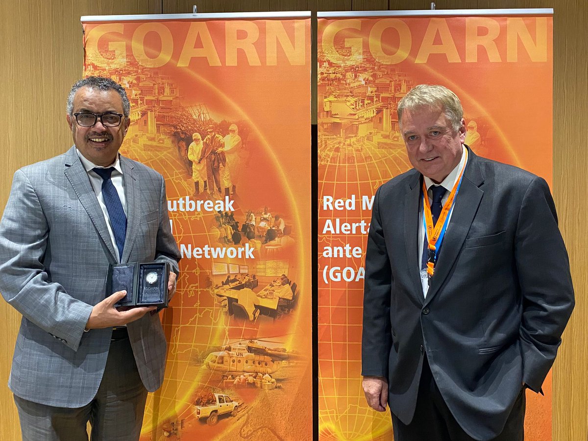 .<a href="/WHOGOARN/">GOARN</a> has been a critical part of <a href="/WHO/">World Health Organization (WHO)</a>’s mission to keep the 🌍 safe &amp; protect the vulnerable. In over 2 decades, GOARN has had 3500 deployments to 100 countries, responding to Ebola, SARS, avian influenza, H1N1, MERS &amp; #COVID19. Thanks, <a href="/profdalefisher/">Professor Dale Fisher</a> for your leadership!