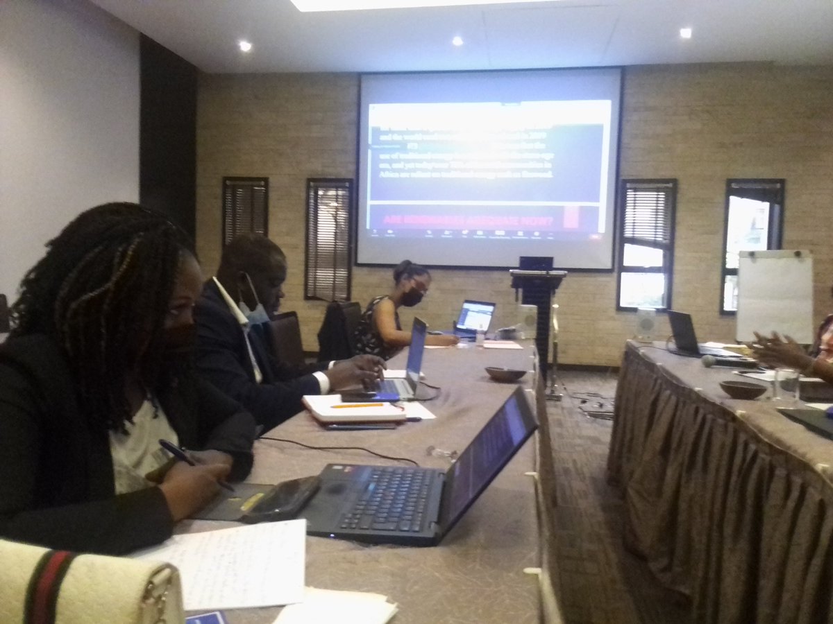 Attending Energy Transition conference in Nairobi.