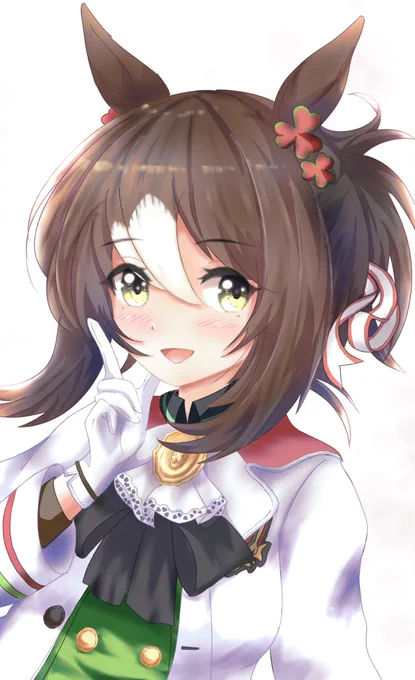 #ウマ娘 
#ファインモーション 
#イラスト
ファインちゃん 