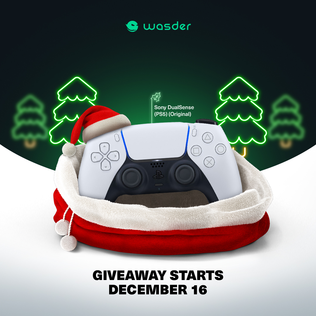 WasderGG's tweet photo. Wasder's 12 Days of Xmas starts TOMORROW!
Here's a sneak peak of what Santa has in his Xmas sack this year! 🎁
Get in the action like Santa gets in chimneys by downloading the Wasder App TODAY!
#Wasders12DaysOfXmas #PS5 #SonyDualSense https://t.co/MFC9cgglgf