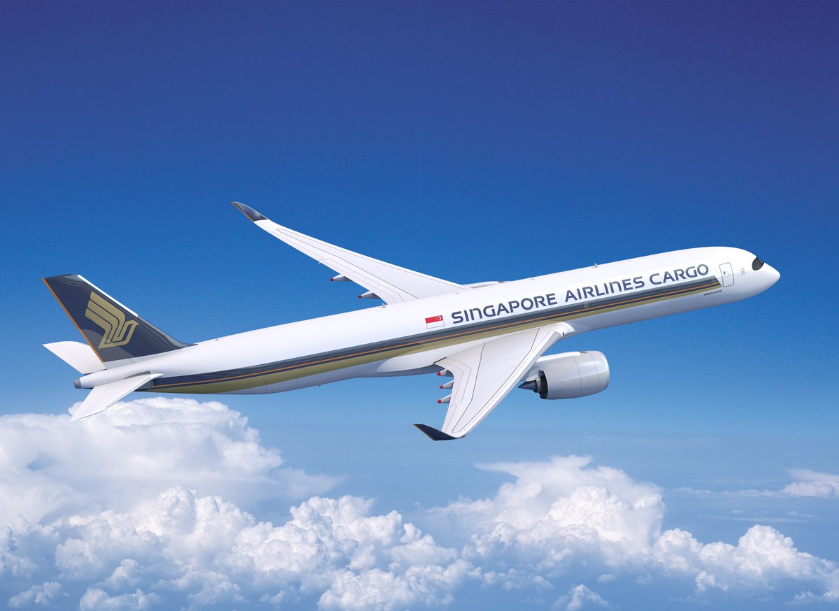 SingaporeAir's tweet photo. SIA is ordering the Airbus A350F, and will be the first airline to operate this new-generation widebody freighter in 2025. The A350F offers superior operating economics and will also significantly lower our carbon emissions. Find out more at https://t.co/3ugvcm9TzH. https://t.co/U02BZHcXSV