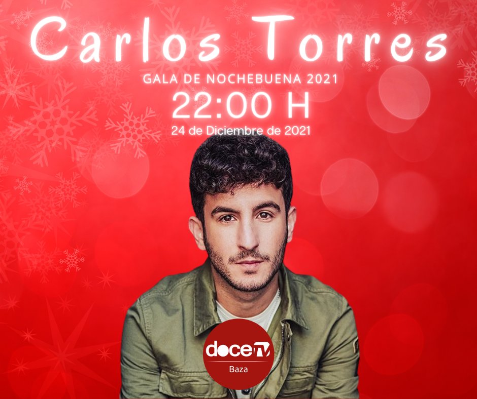 media_doce's tweet photo. 🎁 Gala de #Nochebuena2021 con las actuaciones de Nolasco, Carlos Torres y Triana, Vanesa Montaño, Ana de Caro, Hermanas Villaú, Dstyleria, Laura Gallego, Carmela de Jérez, Antonio Cortés, Marta Quintero, Sylvia Pantoja y Manu Tenorio. https://t.co/aADhPkOROU