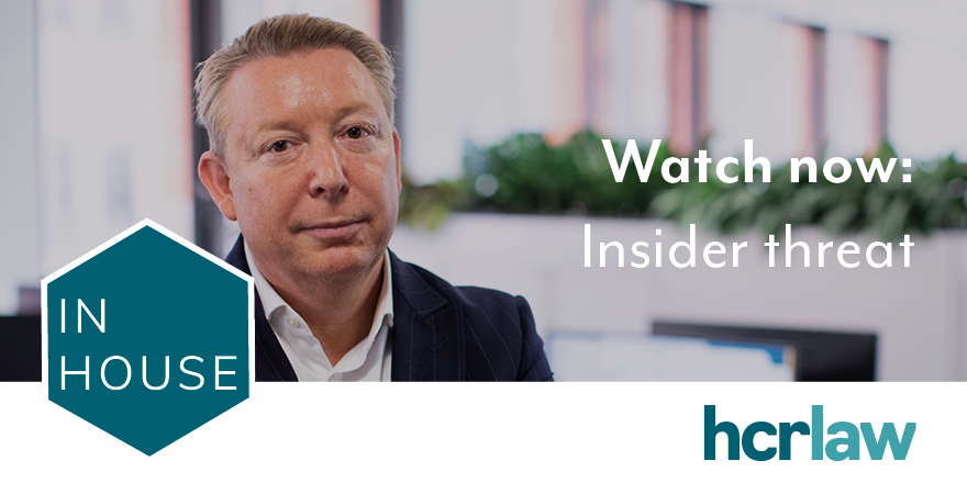 HCRlaw's tweet photo. What sorts of insiders commit or facilitate #cybercrime against their own organisation and how can we spot them? 

Professor Dan Hyde offers insight, as part of our #inhouselawyers conference: https://t.co/U07X3pXPxD https://t.co/csHZ1bXZuU