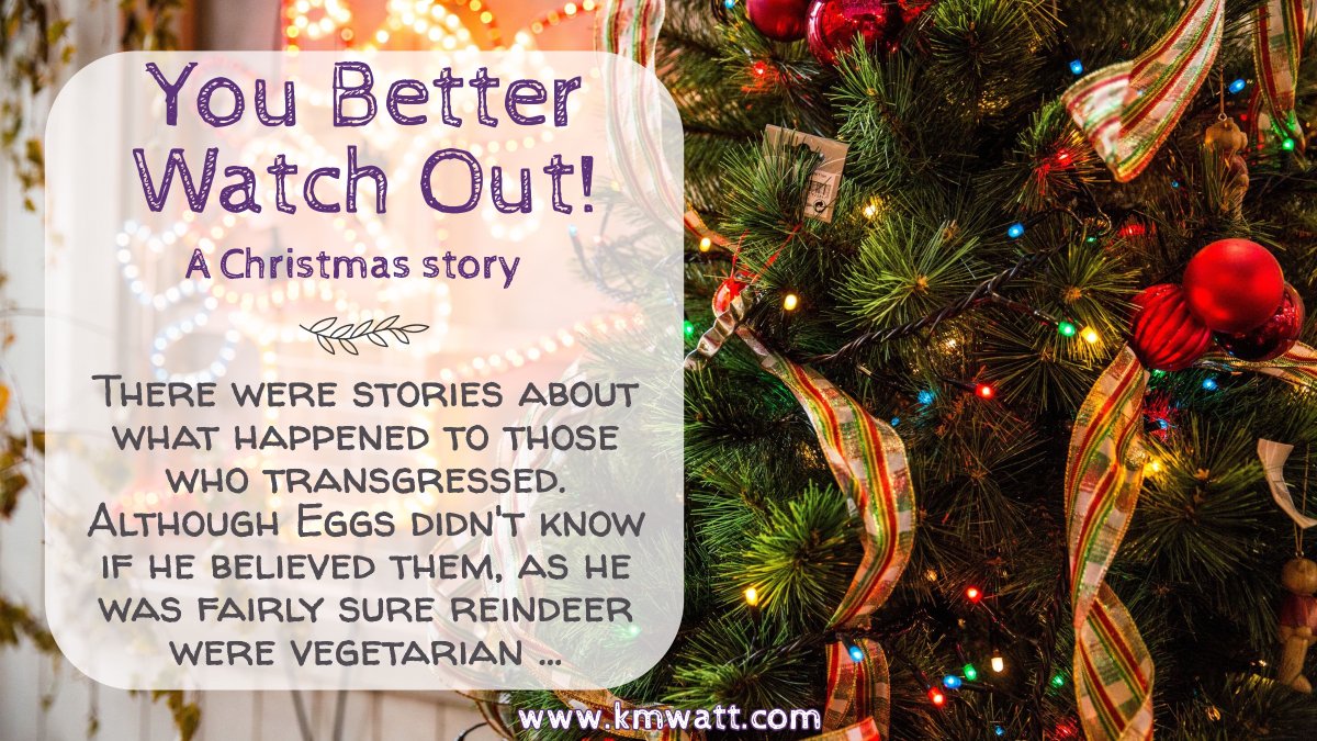 Lovely people, in my own grandly erratic festive tradition, here's a little something to distract you from the chaos of the season.

Read on! 

bit.ly/3dfu1aY

#christmas #shortstory