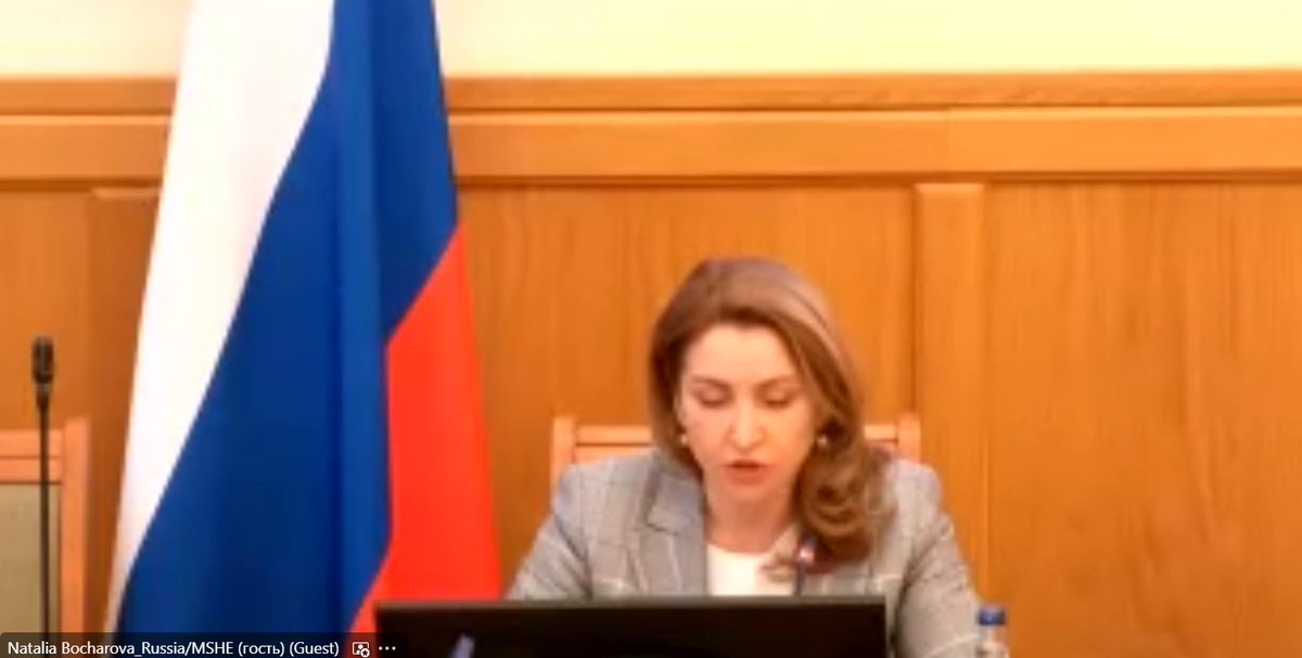 asefedu's tweet photo. Ms Natalia Bocharova, Deputy Minister of Science and Higher Education🇷🇺, shares at the #ASEMME8 the Russian Federation's commitment and support to "Creating More Transparency and Mutual Understanding on Recognition, Validation and Quality Assurance" in #HigherEducation.
#SDG4 https://t.co/wK3LMDEc7g