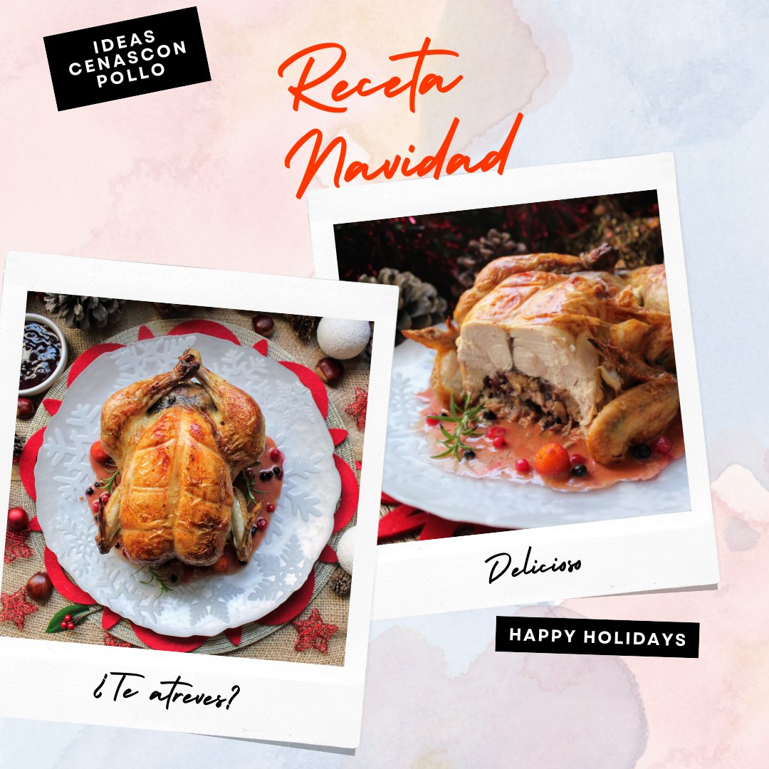 Grupo_Uvesa's tweet photo. 🍽️¿Os atrevéis con una elaboración diferente para sorprender a vuestros comensales en estas #fiestas?  #Pollo como ingrediente principal, acompañado de sabores muy #navideños🌰#Castañas y los #frutos del bosque que más os gusten🫐
#Navidad con @LasChachas👉🏽https://t.co/z21yBn3RNh https://t.co/BXLQWhtElB