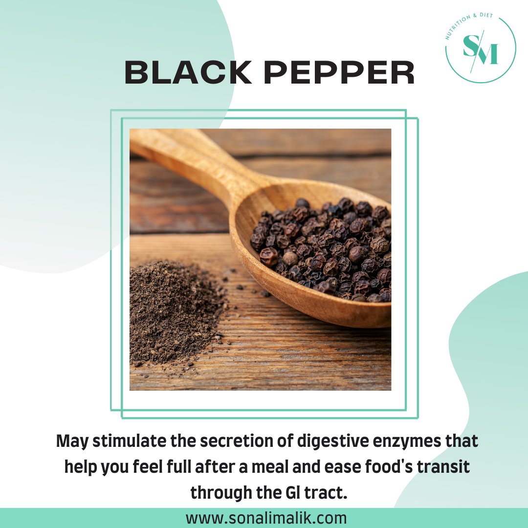 #healthyeating #dietician #fitness #fitnessmotivation #fitnessjourney #fitnessgoals #consultsonalimalik #nutrition #nutritionist #organicfood #nutritioncoach #cravingsatisfied #coutingcalories #caloriesmatter #toxinsout #blackpepper #digestiveenzymes #gitract #digestion