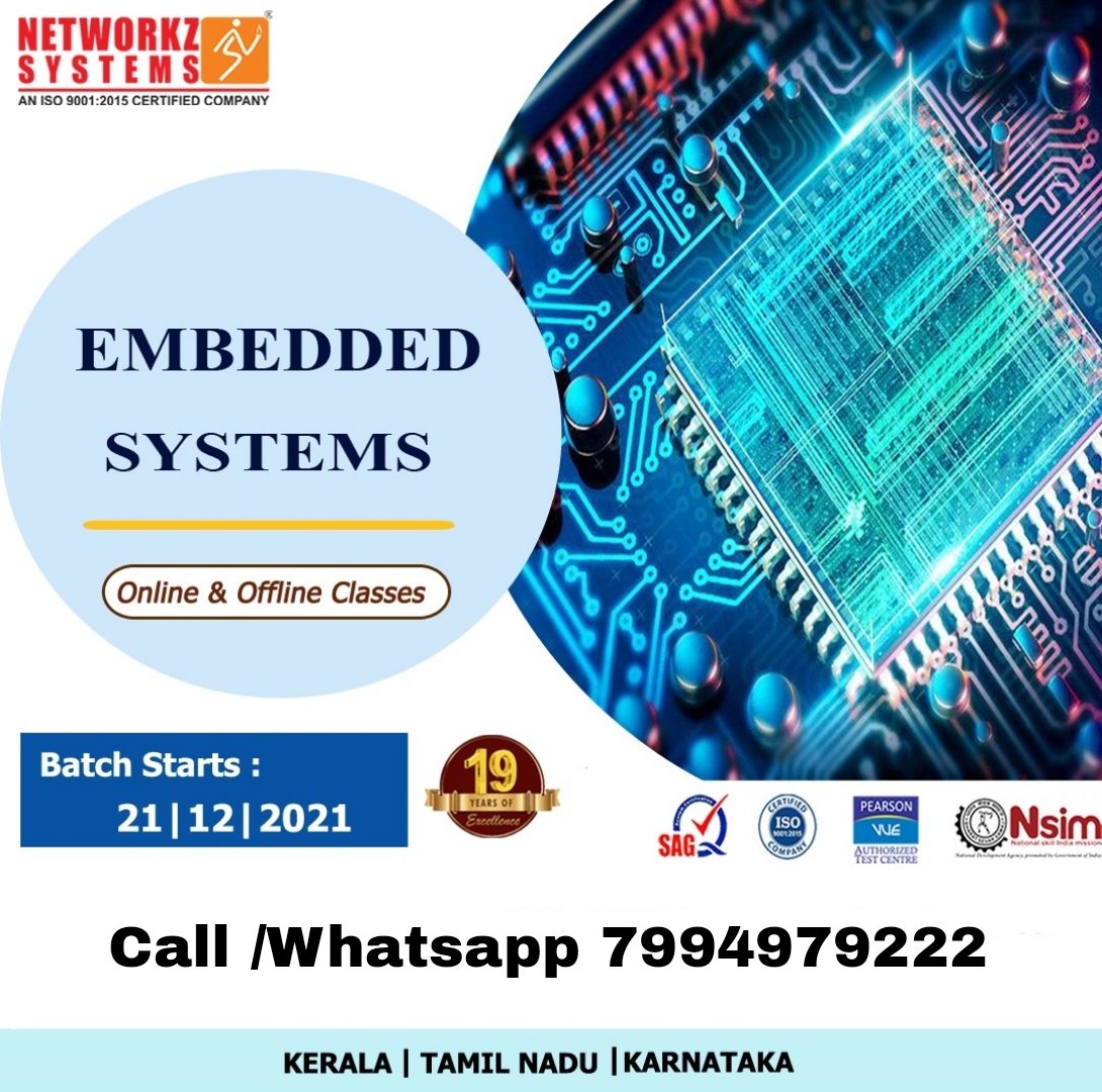 Digital70910201's tweet photo. 🔴Want to Learn Embedd Systems ?
🔴Limited Seats Only 
🔴WHY WAITING GRAB YOUR SEATS IMMEDIATELY 
⏺️Placement Support
⏺️Technical Experts Teaching
⏺️Online /Offline classes

Contact - 7994979222
Google Forms👇 https://t.co/xXZ4GvHx73
What's app message 👇
https://t.co/sQ1Icwe0cn https://t.co/QrnJLZJIGX