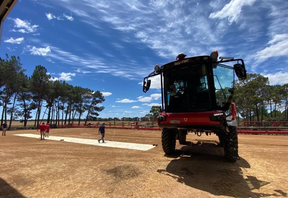 AgrifacAU's tweet photo. WA Territory Manager @mattydurack was out on a client’s property in #Esperance last week to help calibrate their #AiCPlus📸by confirming all cameras are aligned and functioning as necessary. Learn about the tech 👉 https://t.co/CBbpW19G17
#Agrifac #AgrifacAU #GenuineLocalSupport https://t.co/Np8tscEdNe