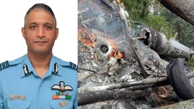 Group Captain Varun Singh injured in IAF Chopper Crash, succumbs