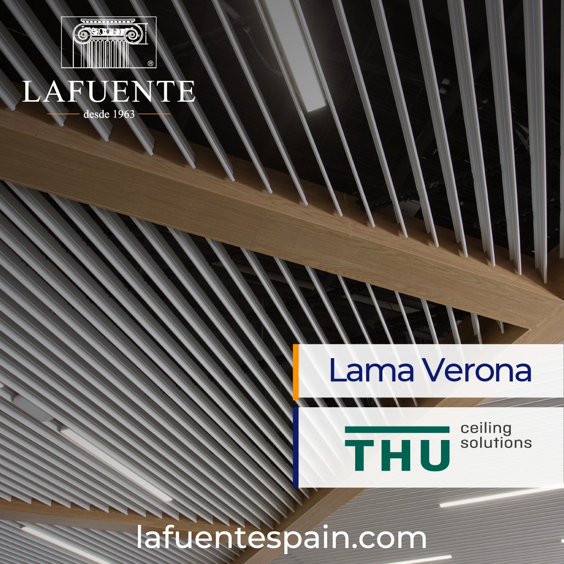 LafuenteSegovia's tweet photo. ¡Buenos días!
Te presentamos la lama Verona THU, fabricada en aluminio de gran resistencia y durabilidad.
Todos los detalles ➡️ https://t.co/Z9pFU91RuM

#Lama #THU #TechoMetálico #Aluminio #FalsoTecho #Construcción #Reformas #Madrid #FelizMiércoles https://t.co/bmK8DDKOGO