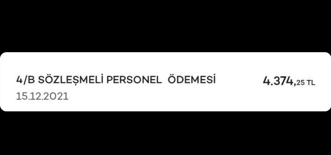 Yeni atanan Öğretmen maaşı.
Eğer biraz Şerefiniz varsa bunu paylaşırsınız  TV kanalları! 
#ÖğretmeneYüzde50Zam