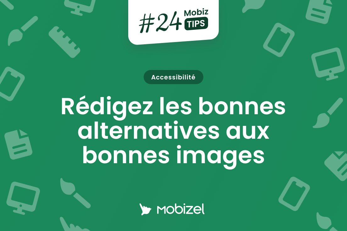Renseigner le alt des images permet d'optimiser le référencement web. Toutefois, ces balises servent avant tout à des personnes en situation de handicap ! Comment bien les rédiger ? C'est ici 👉
linkedin.com/posts/mobizel_…
#24MobizTips #SEO #Accessibilité