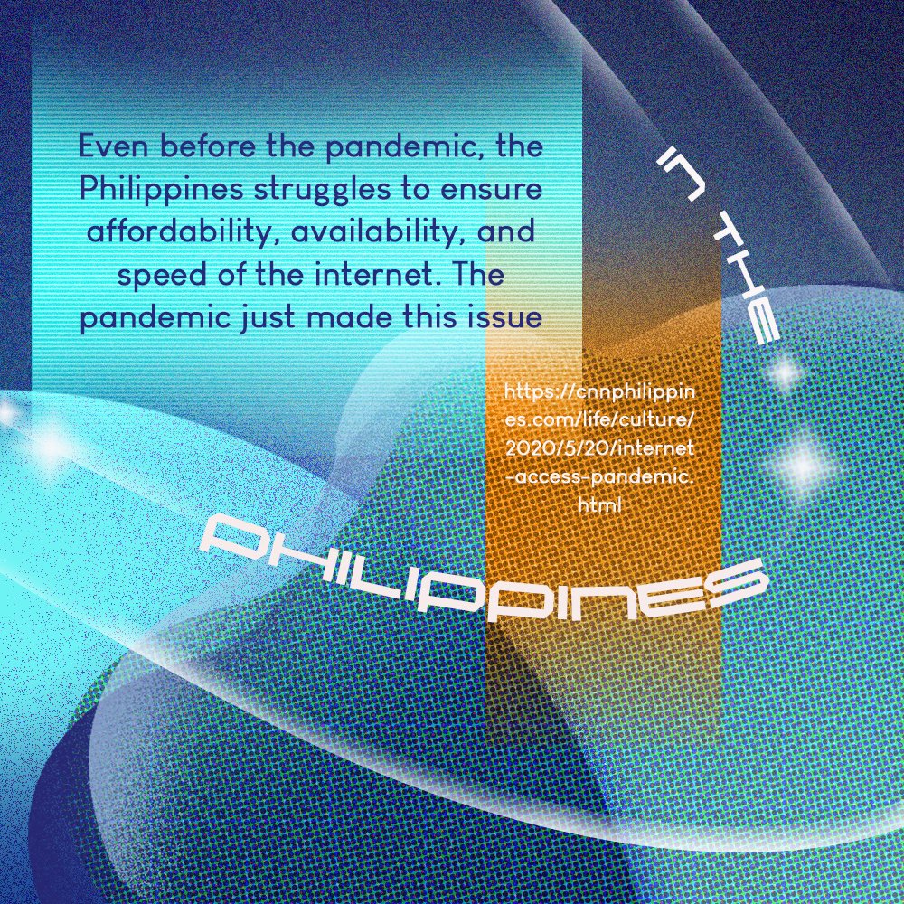 SAMAHAN_DCA's tweet photo. "Philippines continues to face challenges like expanding the digital divide and lack of digital access"
Issues Revolving Technological Democratization in the Philippines has always been a topic even before the pandemic.
#TechKNOWlohiya2021 π©π½βπ»π¨π½βπ»
#KnowTheNowπ€³π½ https://t.co/KoY9iZ7PSH