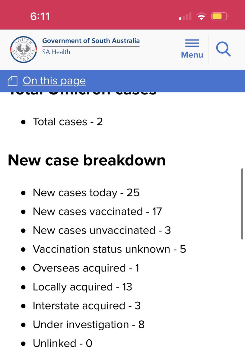 Manchefff's tweet photo. @SAHealth Pandemic of the unvaccinated you reckon? https://t.co/7XgL1ZGMVR