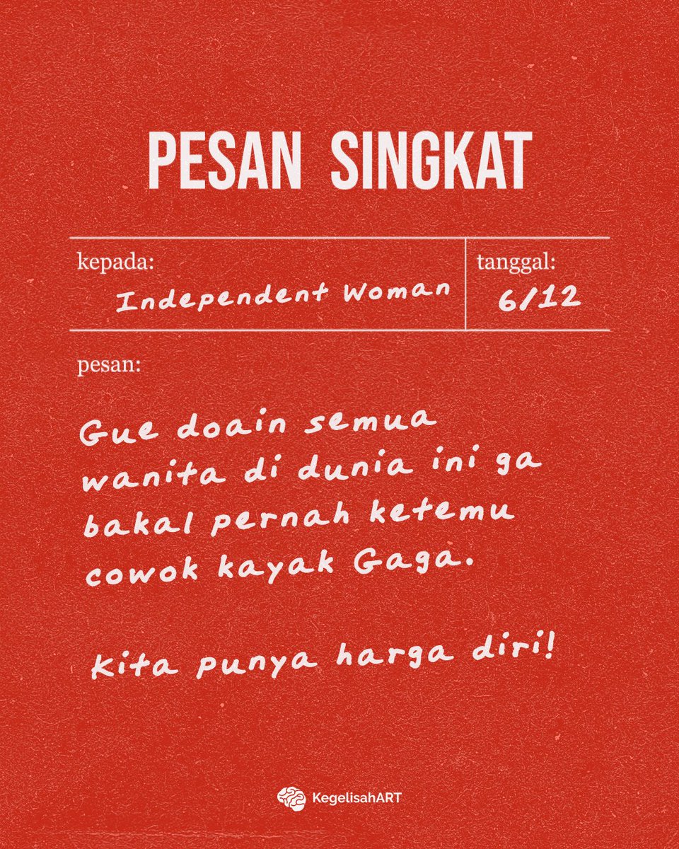 Rest in Love, Laura Anna.
Gaga gimana?
Kasusnya tambah 1 ya Pak Jaksa!
PEMBUNUHAN