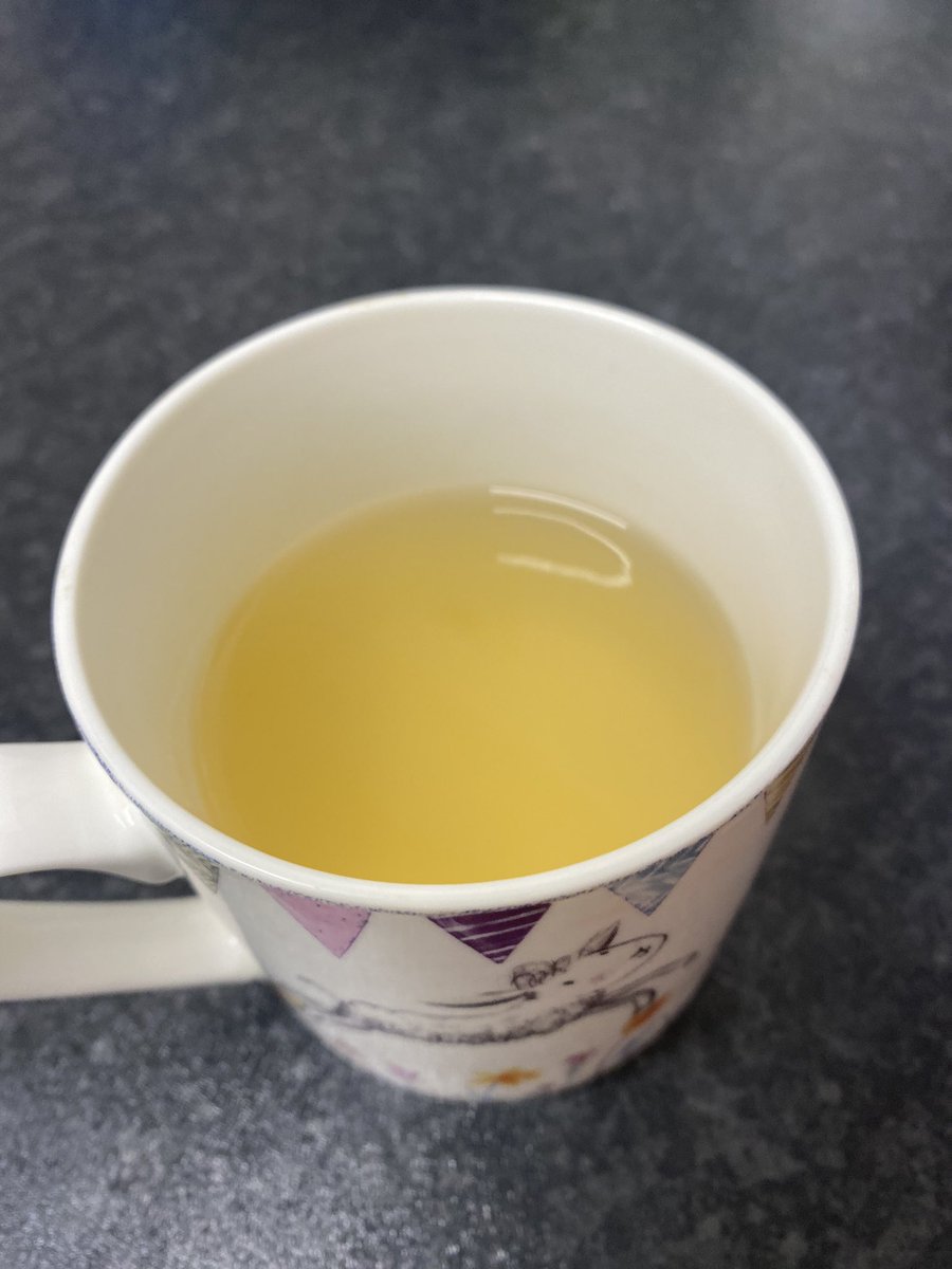 traymca's tweet photo. Hot lemon and dandelion syrup followed by strong coffee (in a cup from the 22 year old that annoyed the 12 year old big time!) this cold will not beat me or take hold until the weekend!! #hotlemon #cold #notcovid #nottodaysatan #coffee https://t.co/jR27oMJFAL