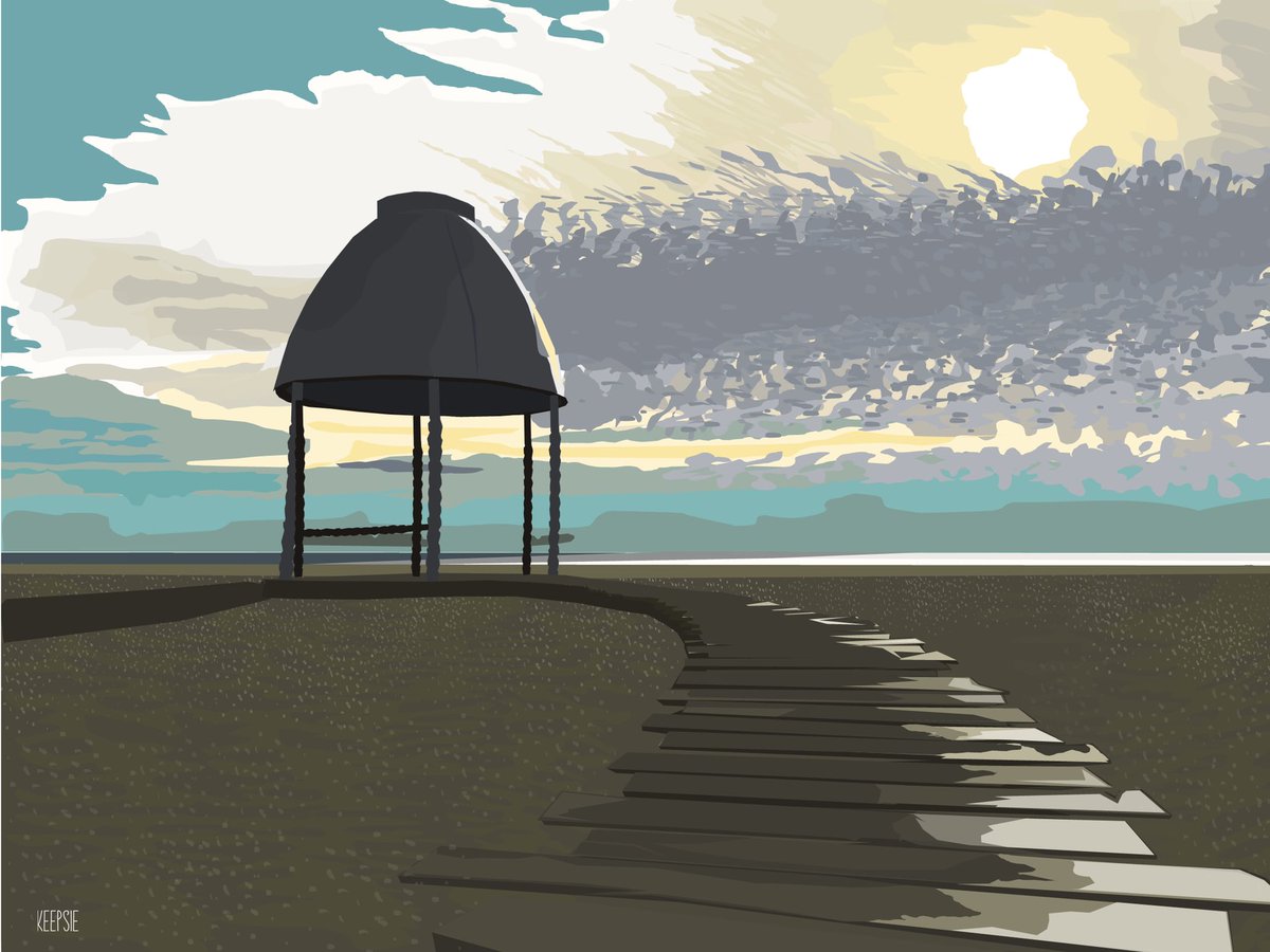 Lubaina Hiimid's Jelly Mould Pavilion - Folkestone……….
#folkestone #folkestoneharbour #folkestoneharbourarm #folkestonecreativequarter #folkestoneartists #lubainahimid #keepsie #digitalartist