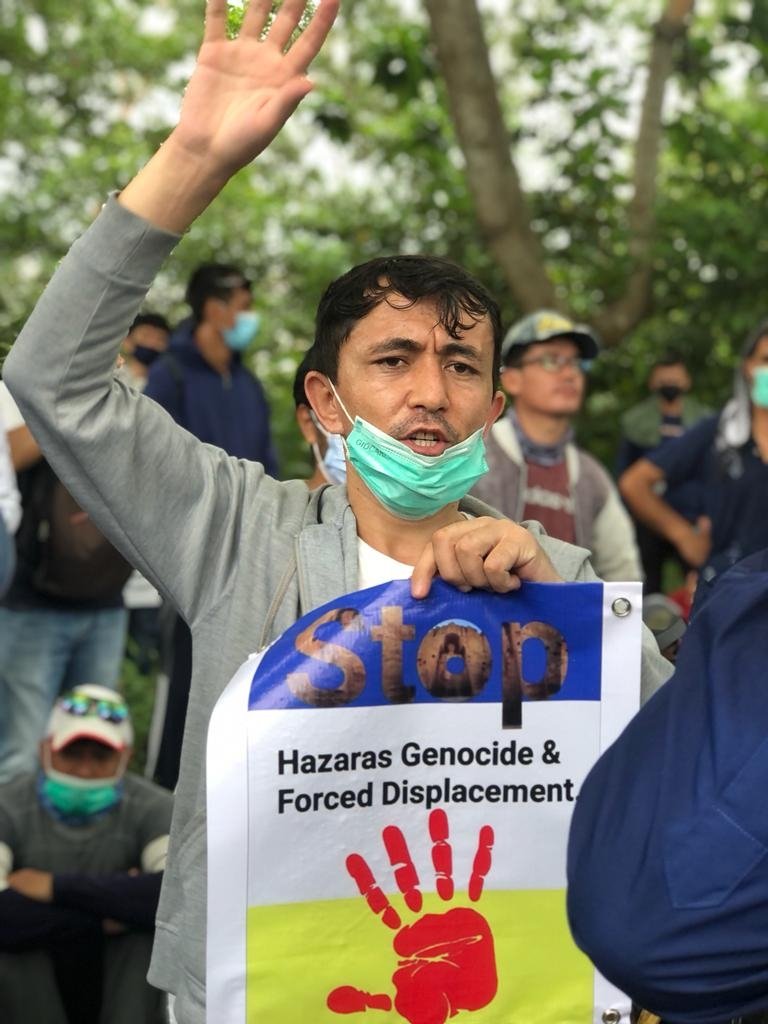 HussainS_Rezaie's tweet photo. Dear senator @NickMckim please our voice. Raise the forgotten and oppressed voice of Afghan refugees in Indonesia. @washingtonpost @nytimes @BBCBreaking 
#EndTo10YearsInLimbo https://t.co/X60VBIqe4k