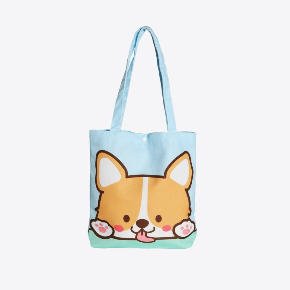 femminity's tweet photo. #style #onlineshopping Corgi Canvas Bags https://t.co/ZEMHbH5DZp https://t.co/fQ1twtWBPK