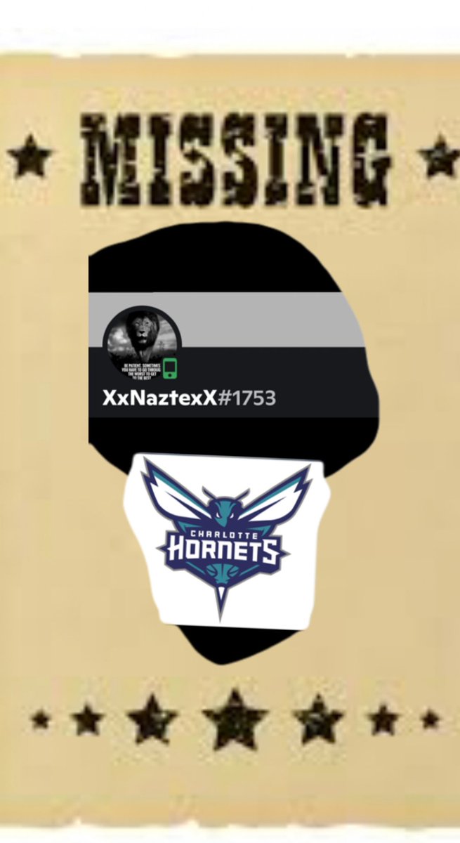 WWLtherealwoj's tweet photo. Folks this is a WWL Amber alert we are missing 4 individuals from the Charlotte Hornets. League sources say they where last seen in the WWL shit talking tab on 12/13/21 but have gone missing, rumor has it that’s GloGang Prince, TlG23 might have something to do with disappearance https://t.co/58pkMNba6I