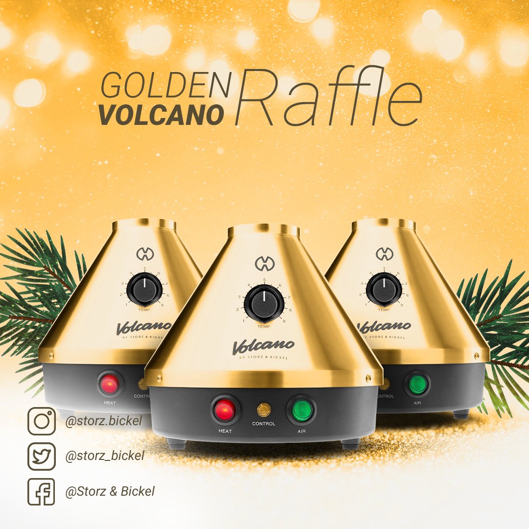 storz_bickel's tweet image. ✨VOLCANO CLASSIC GOLD EDITION Give-Aways✨ (1x VOLCANO on every S&amp;amp;B Social Media account).
To participate:
✨Follow us (@storz_bickel)
✨Like this post
✨Comment below and guess how many individual parts the golden VOLCANO (only the vaporizer) consists of
✨If you like, retweet