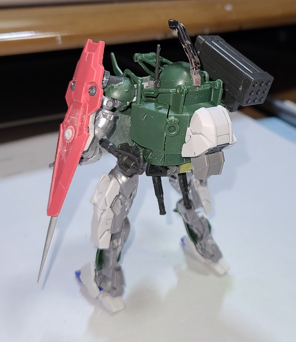 shin_sakekas's tweet photo. 全体のイメージを確認するため一回組み立ててみる
手首は他キットから流用するつもりなので、まだつけてません
かなり、パーツ切り取ったり、取り付けたりしてますが。。。まぁこんなもんかなぁ?
センサーをこのままスコタコ風にするか
シャドウフレア風にするか検討中
#EXOFRAME https://t.co/hkHonAk19R