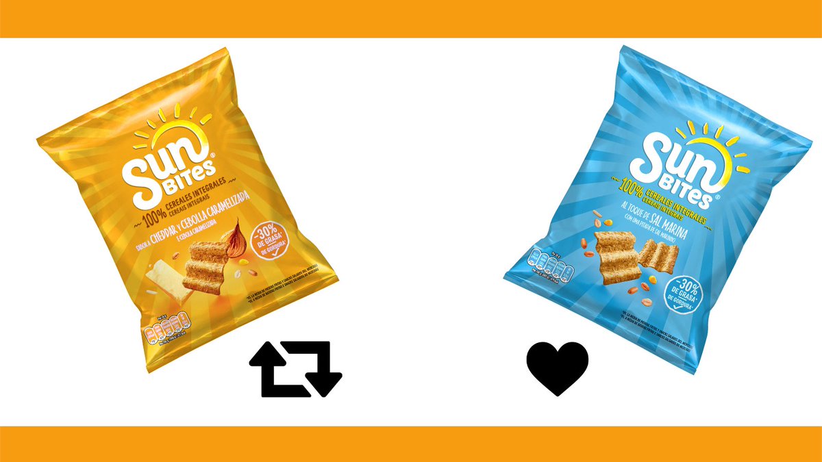 Areas_ES's tweet photo. Sabemos que eres de paladar fino si comes #Sunbites 😋
Pero la pregunta es... 
❤️ ¿Al toque de sal marina? 
🔁 ¿Cheddar y cebolla caramelizada?
¡Cuéntanos!

@SunbitesUK https://t.co/DWihuD8f1h