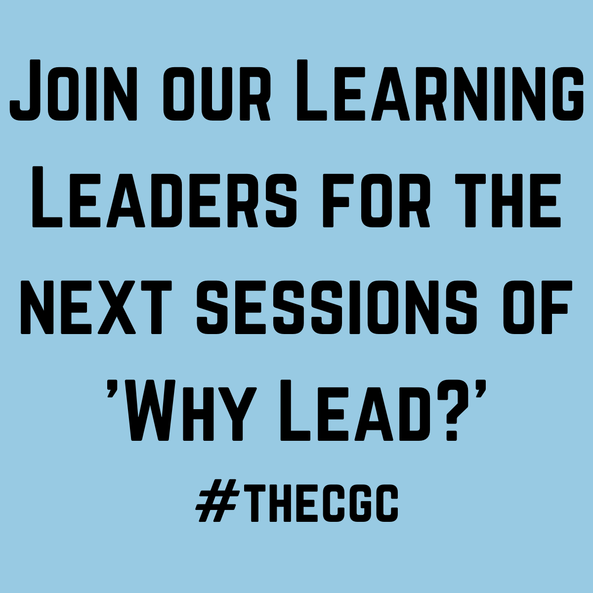 TheCGCProject's tweet photo. If you'd like to enrol in the course which has been called - and we quote - "a transformational experience that helps each participant grow their leadership impact" then all you need to do is follow this link!
https://t.co/RHHDHmqE3Z
#TheCGC #WhyLead #Leadership #Learning https://t.co/odx2vrwwVO