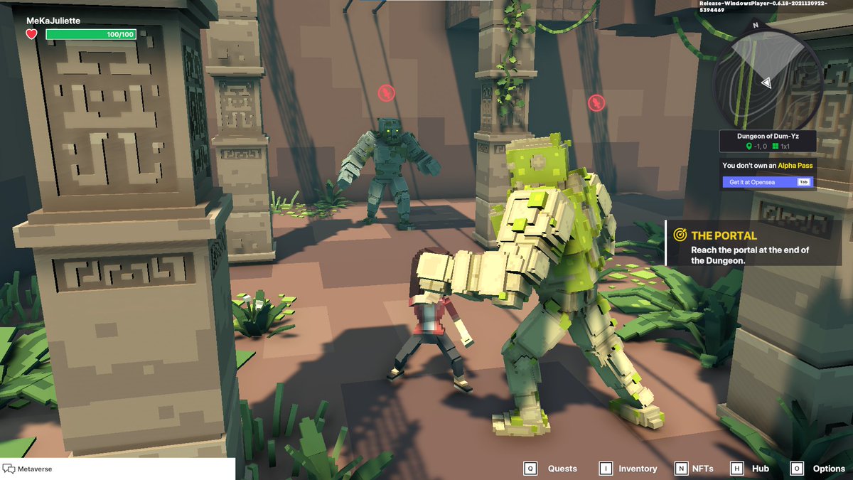 Juliette2424's tweet photo. @TheSandboxGame 2 golems here🥰 https://t.co/oOrnKOIRvp