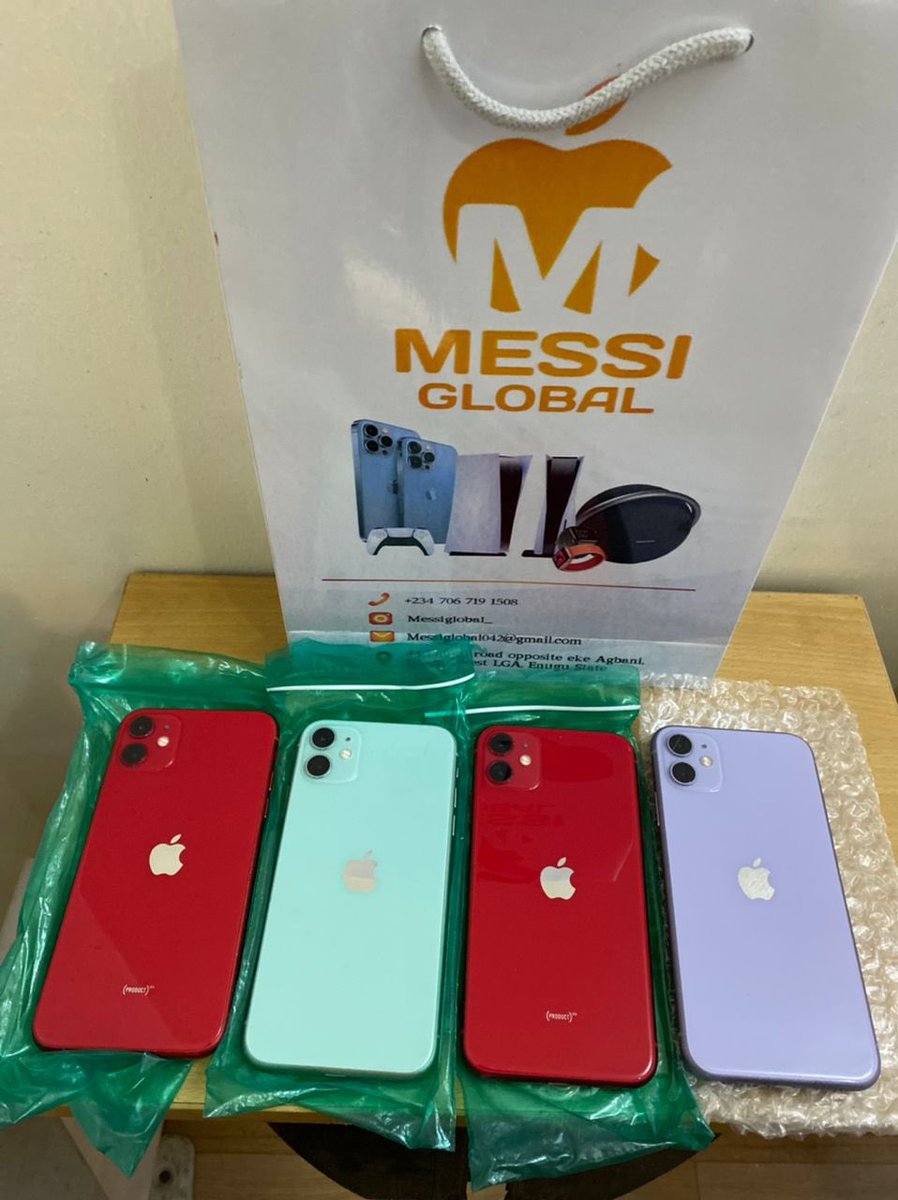 messiglobal_'s tweet photo. iPhone 11 64gb restocked ☺️ https://t.co/0f35zBFPSa