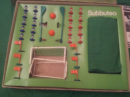 Day 15, Daniel Ruiz Tizon's Advent Calendar. 'Subbuteo'. Recalling the arrival of the greatest game I played and how it put me at odds with my dad. Via @holdfastnetwork bit.ly/2Lx20Bb and #ApplePodcasts #Christmas #podcasts #AdventCalendar #Xmas #Subbuteo #tablefootball