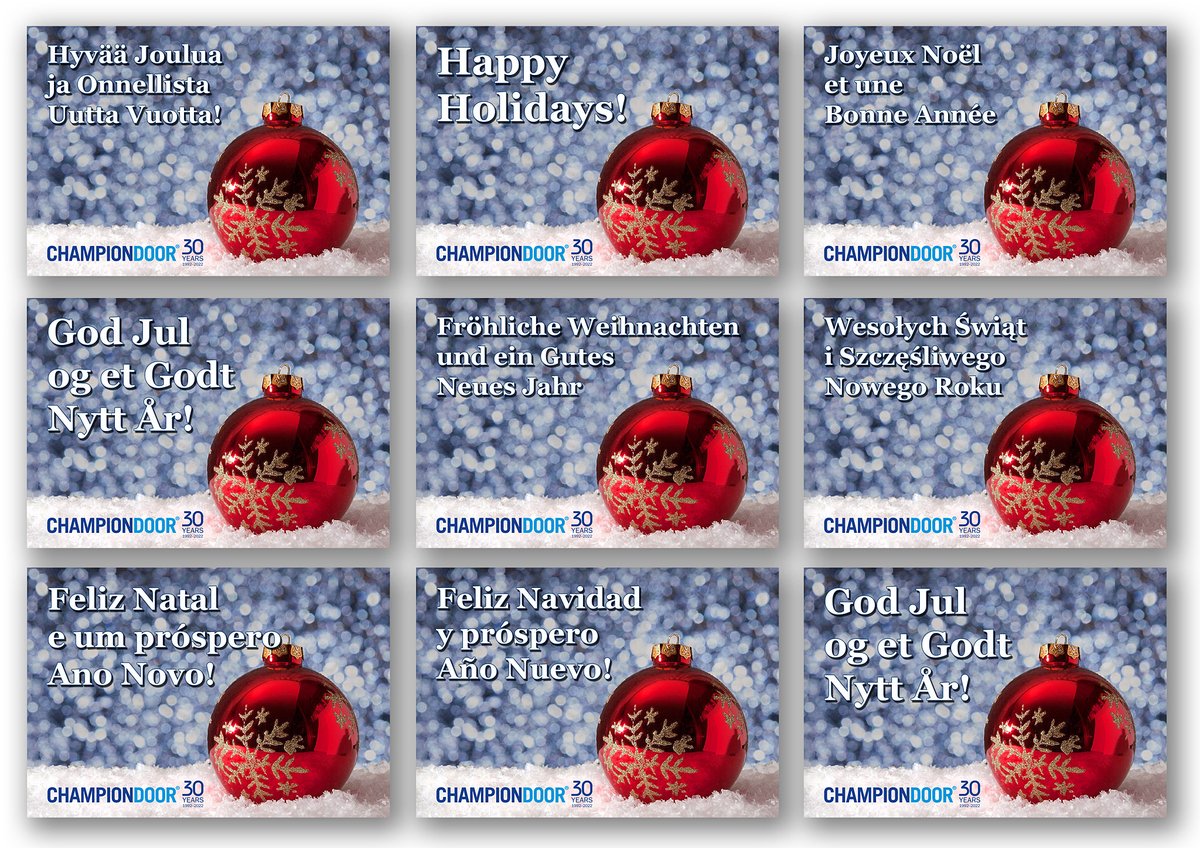 Happy Holidays!