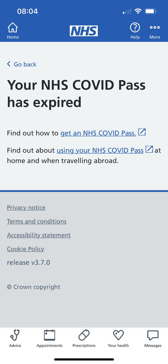 robynmayx's tweet photo. What I wanna know is…. Why on the 10th December 2022 my covid passport was valid until 15th January 2022… and now when I go to view it- its suddenly “expired” xxxx https://t.co/kVmhHRxgAa