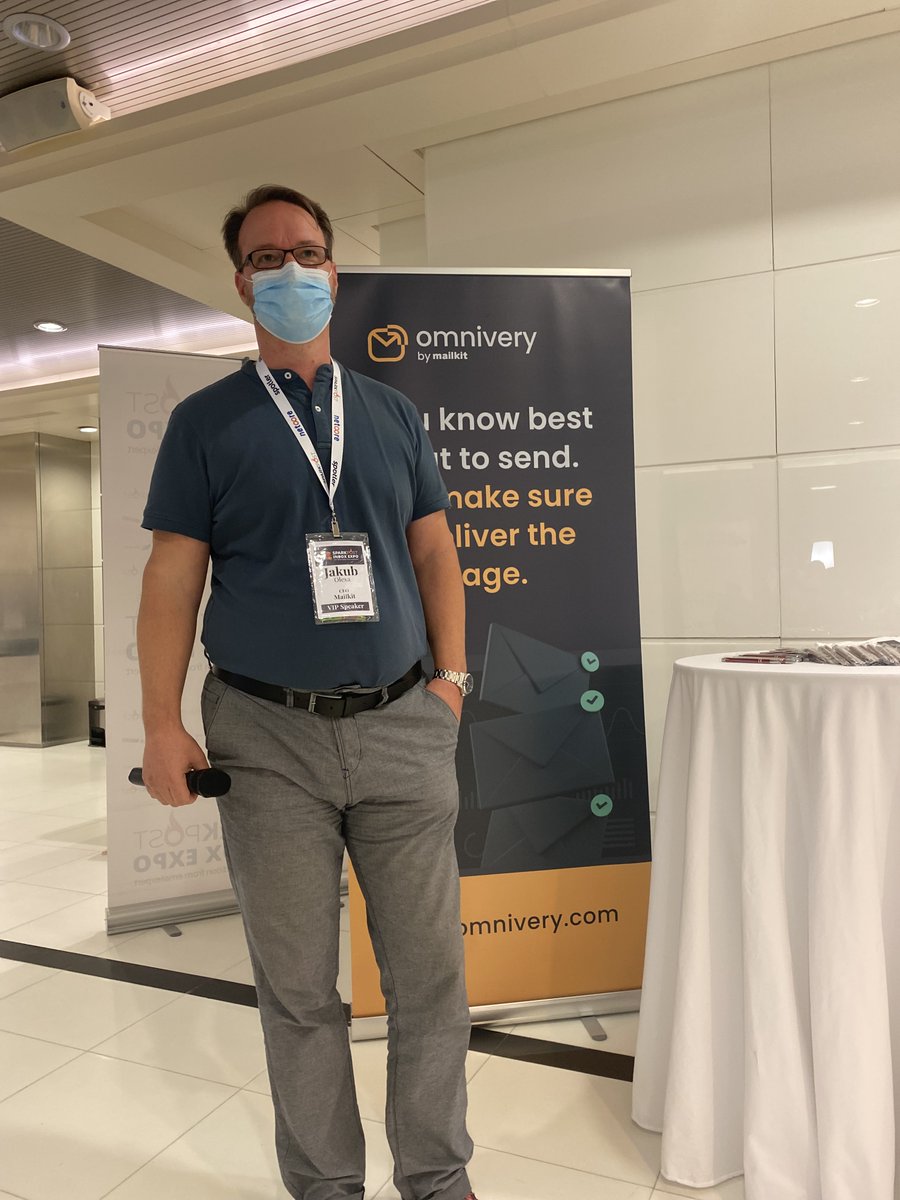 Mailkit (@mailkit) on Twitter photo Náš <a href="/BusyAvidGuy/">Jakub Olexa</a> je na konferenci #InboxExpo a vedle BIMI se věnuje naší novince Omnivery. K té se ještě určitě vrátíme, ale pokud chcete vědět více už teď, tak ji najdete na omnivery.com Náš <a href="/BusyAvidGuy/">Jakub Olexa</a> je na konferenci #InboxExpo a vedle BIMI se věnuje naší novince Omnivery. K té se ještě určitě vrátíme, ale pokud chcete vědět více už teď, tak ji najdete na omnivery.com