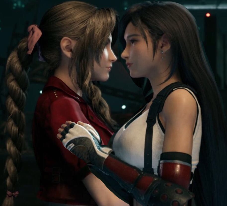 Don’t yall remember when tifa and aerith made out best part of ff7r.