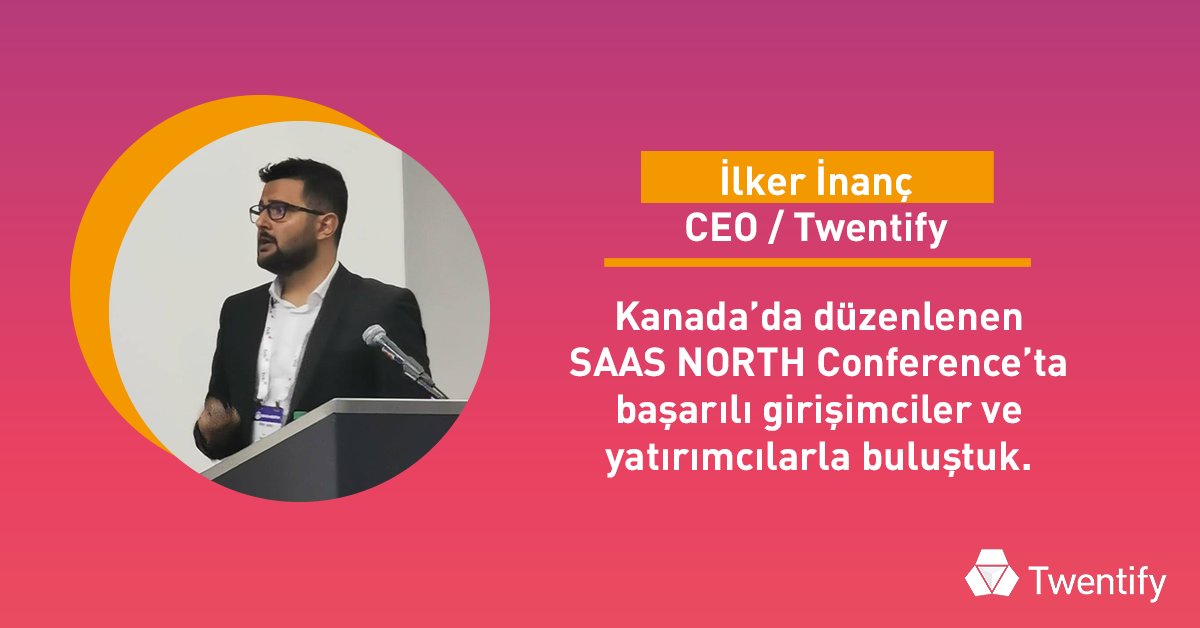 TwentifyTR's tweet image. CEO&apos;muz @ilkerinanc , geçtiğimiz ay Kanada’da düzenlenen @SAASNORTH Conference’a katılarak başarılı girişimciler ve yatırımcılarla buluştu.
 
#Twentify #DecodeHumanMoments #saasconference #saasnorth