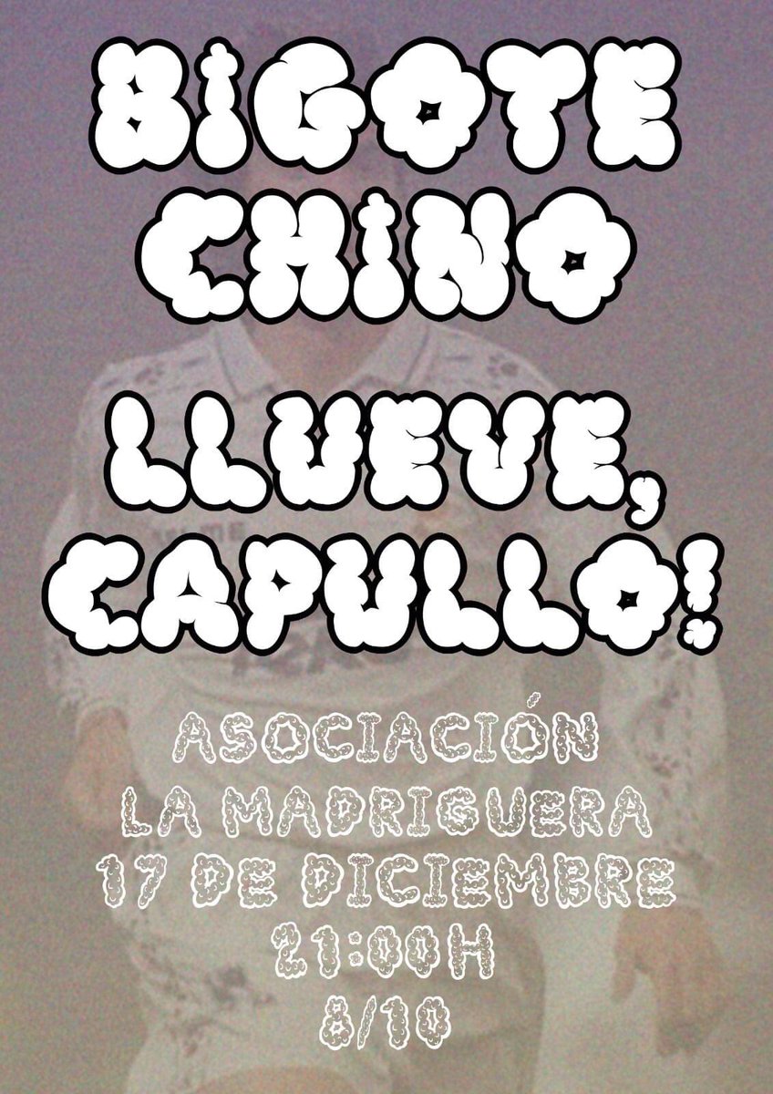 Bigote Chino tweet media