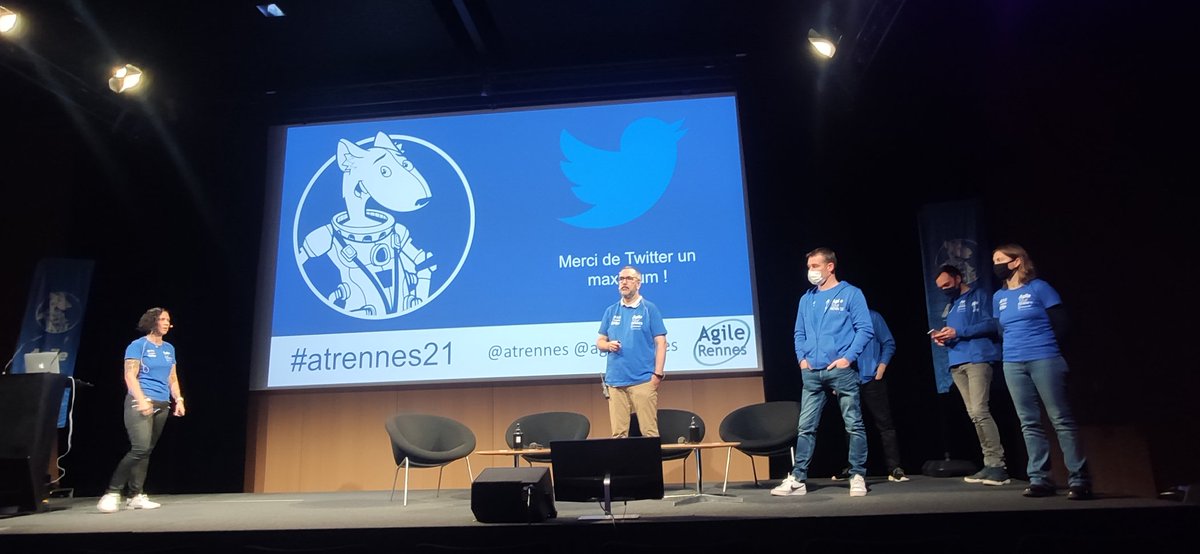 denisroudet's tweet photo. L'Agile Tour Rennes 2021 c'est parti !
En avant pour des conférences, ateliers et interactions.
#atrennes21 https://t.co/3EJjqWjKoN