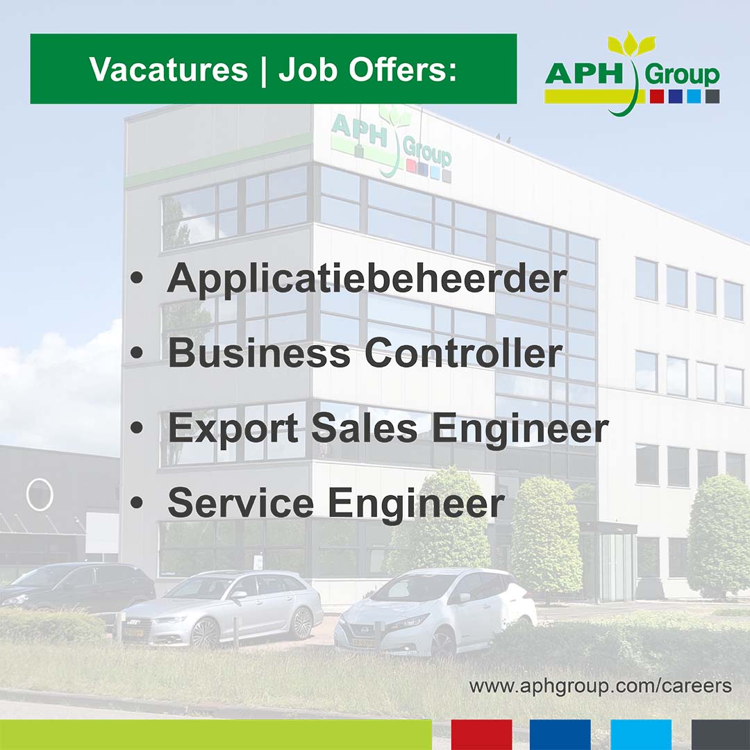 APHGroup's tweet image. APH Group zoekt collega's!

Ben jij op zoek naar een uitdagende functie in een internationale organisatie? Voor ons hoofdkantoor in #Heerenveen hebben wij namelijk de volgende #vacatures openstaan.

Iets voor jou? Kijk dan gauw op onze website: aphgroup.com/careers

#APHGroup