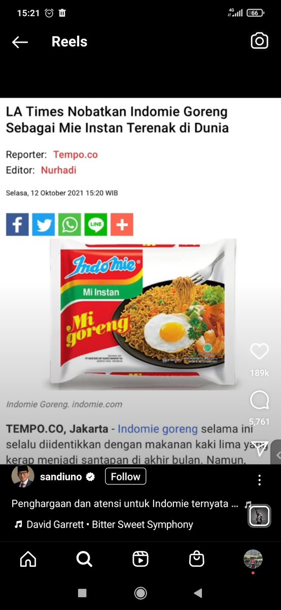 Dear pak 
<a href="/sandiuno/">Sandiaga Salahuddin Uno</a>
 
<a href="/Indomielovers/">Indomie</a>
 indomie goreng itu selalu yg bikin mau nambah terus pak, gak cukup satu #TetapTimIndomie
