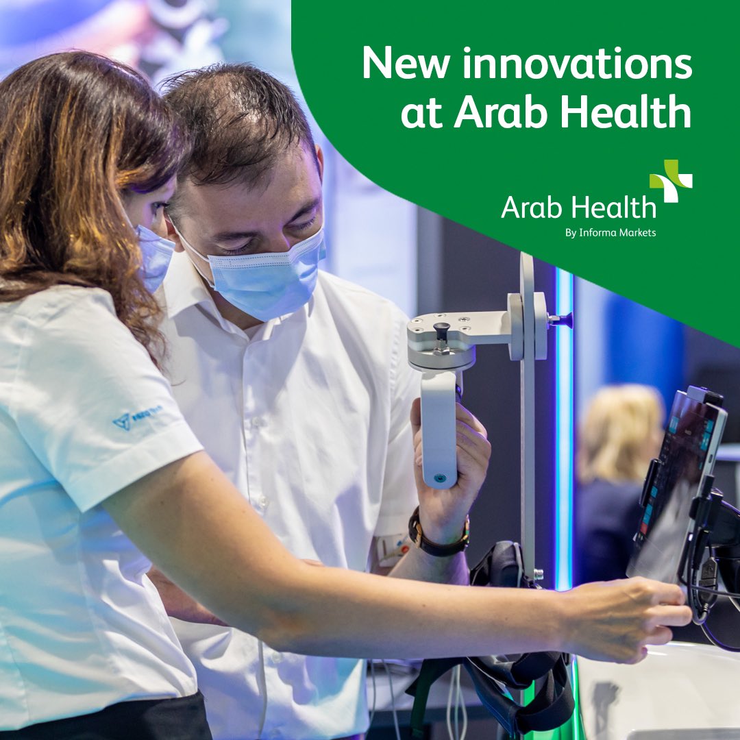 WHXDubai's tweet photo. As technology continues to drive the #healthcare industry to new levels of possibilities, we’re bringing to you the latest innovations!

Transform to be part of the future or risk being left behind. Can you afford to miss out? https://t.co/6pthdMhf83