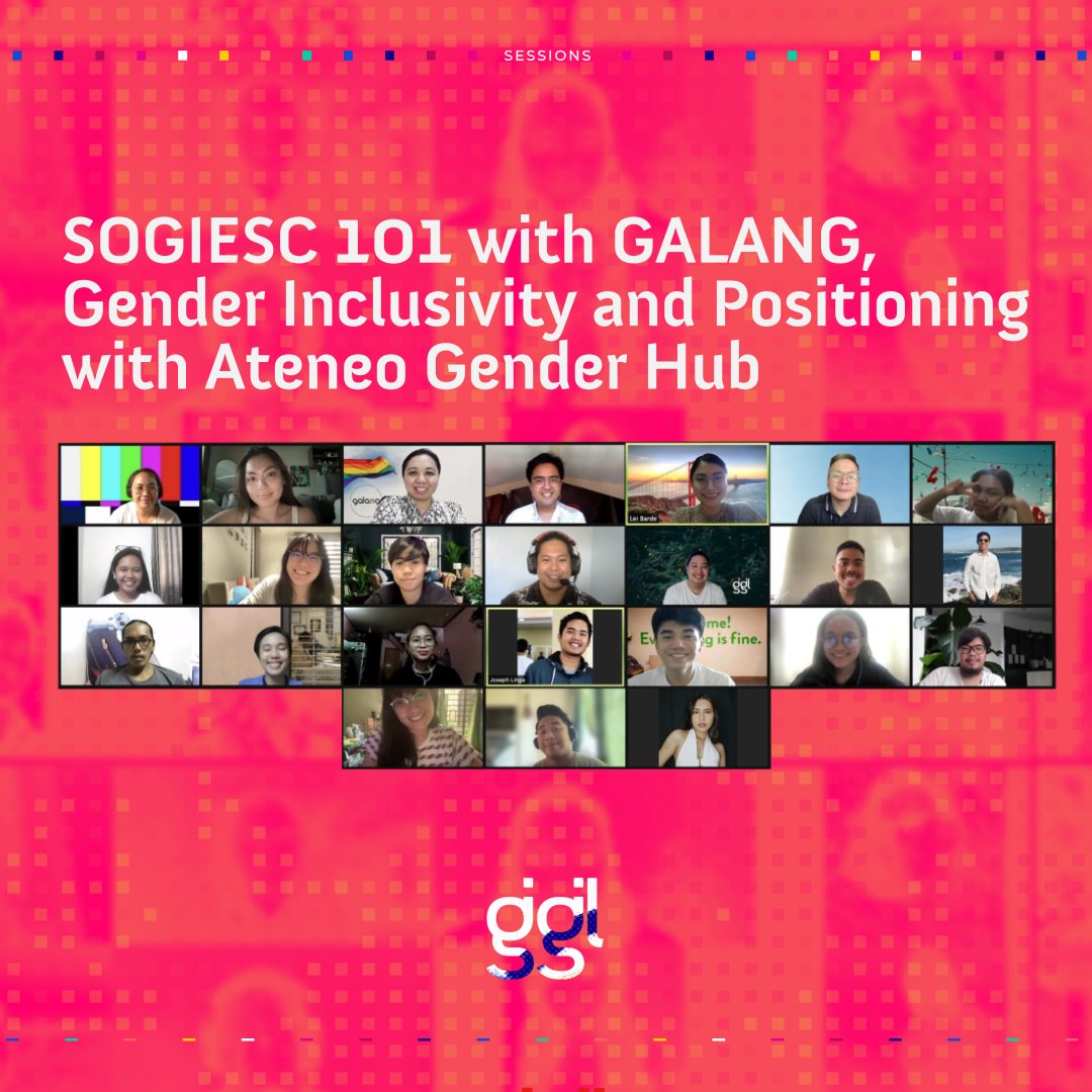 GigilGroup's tweet photo. During the month of November, we continued our inclusivity seminars hosted by GALANG and the Ateneo LS Gender Hub, to make our office a safer and more inclusive space. 🌈☁️ https://t.co/sT31JF72uq