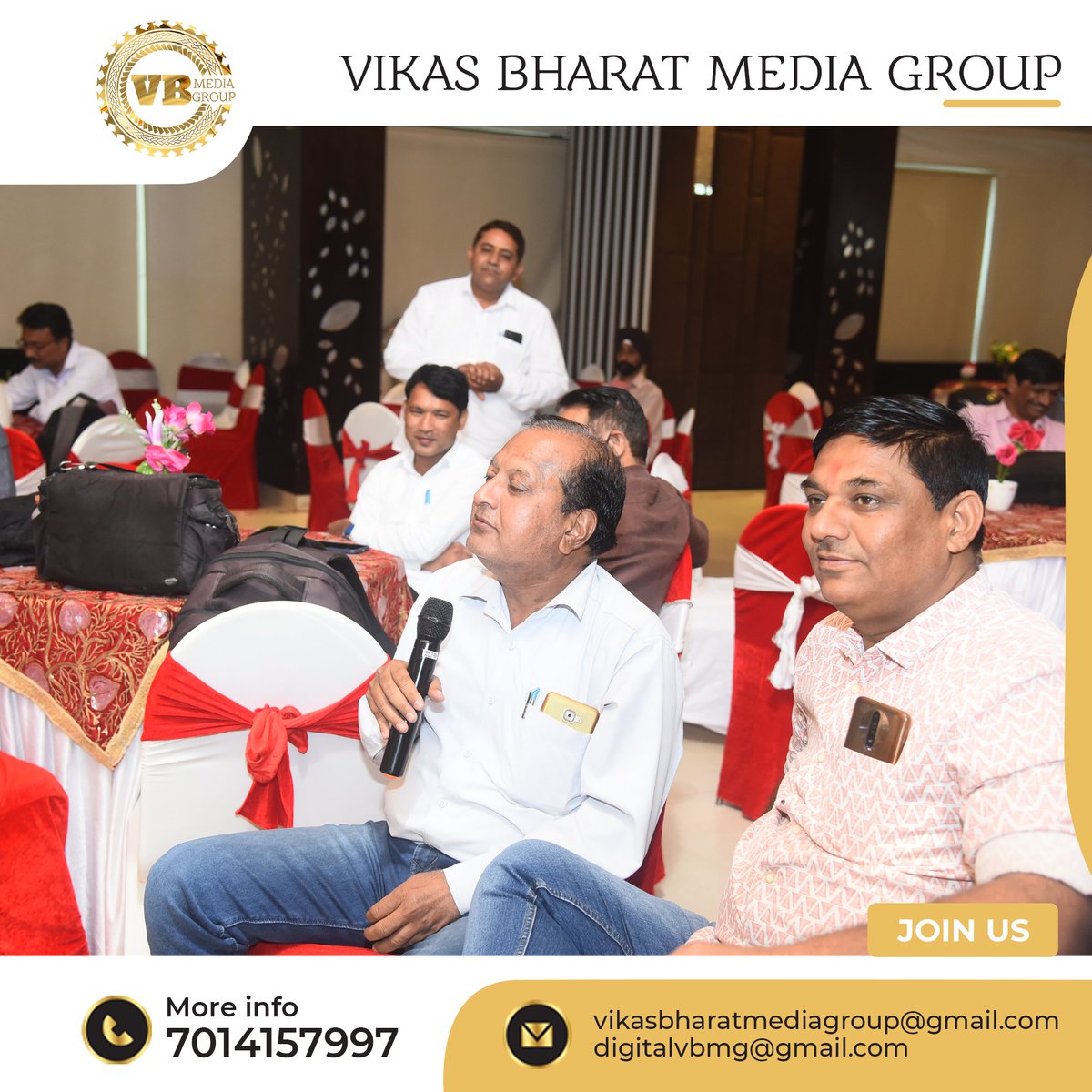 vbmg_india's tweet photo. We had profound and insightful discussions with the audience, where all participated and shared their point of view. The interactive session filled zest in all our group members and filled us with enthusiasm.
#VBMG #vbmgindia #vikasbharatmediagroup https://t.co/CjvNJiXq8o