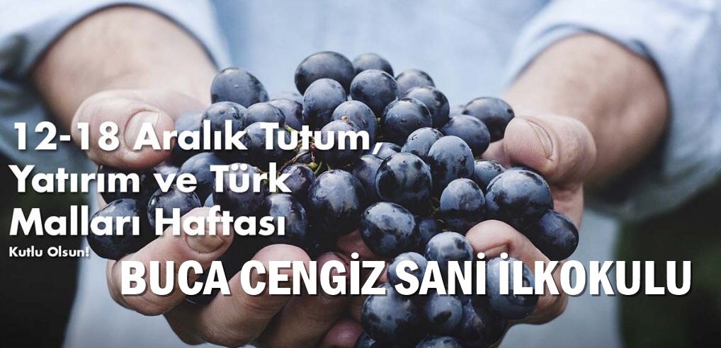 Tutum,Yatırım ve Türk Malları Haftası kutlu olsun! 🍇🍎🍐🍋🍊🧄
#yerlimalıhaftası 
<a href="/bucamilliegitim/">Bᴜᴄᴀ İʟᴄ̧ᴇ Mɪʟʟɪ Eɢ̆ɪᴛɪᴍ</a> <a href="/izmir_ilmem/">İzmir İl Milli Eğitim Müdürlüğü</a> <a href="/tcmeb/">Millî Eğitim Bakanlığı</a> <a href="/hsyngnsksv/">Hüseyin Güneş</a> <a href="/SalihAkdeniz51/">Salih Akdeniz</a> <a href="/Fatma88643457/">Fatma Kuşcu</a>