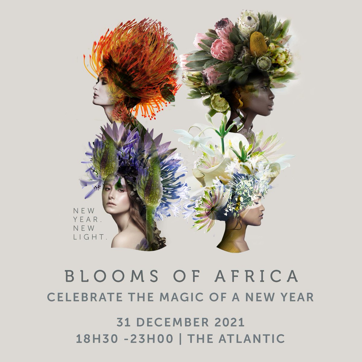 Come to The Table Bay &amp; celebrate the magic of the new year inspired by the flowers that blossom in the Mother City.
Join us in the Atlantic on 31 December 2021 from 18h30 &amp; delight in decadent starters, mains, desserts &amp; more. 
Contact +27 21 406 5988 to book.
*Hotel Guests Only